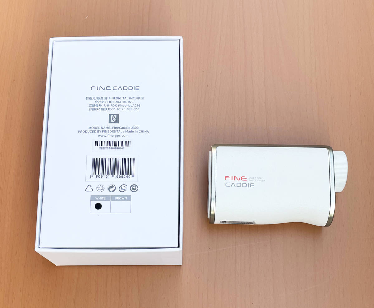 アメリカ購入品 □極美品□超軽量 充電式 ゴルフレーザー距離計 ファインキャディ