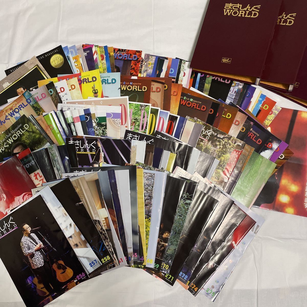  さだまさし ファンクラブ 会報 まさしんぐWORLD Vol.138〜Vol.275(さだまさし)｜売買されたオークション情報、yahooの商品情報をアーカイブ公開 - オークファン さ行