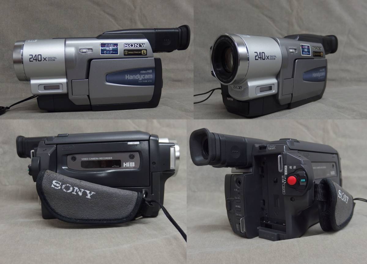 動作確認済み !! SONY Hi8ビデオカメラ CCD-TRV86 SONY カメラ、