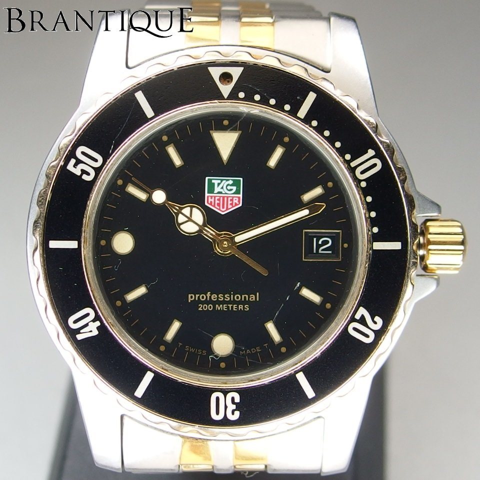 TAG Heuer タグホイヤー QZ GP/SS プロフェッショナル 200m 925213D