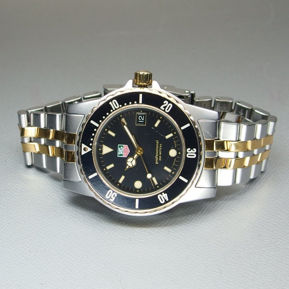TAG Heuer タグホイヤー QZ GP/SS プロフェッショナル 200m 925213D