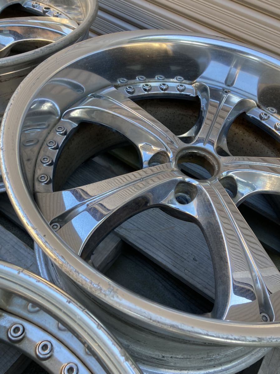 SSR ビエナ クラージュ 当時物 19インチ 9J +24 10J +24 5穴 PCD114.