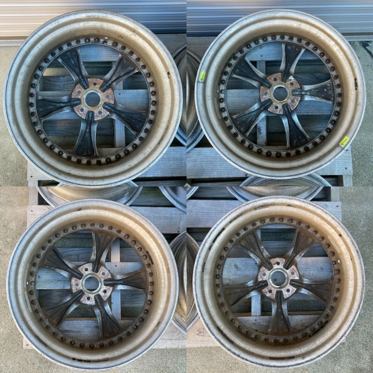 SSR ビエナ クラージュ 当時物 19インチ 9J +24 10J +24 5穴 PCD114.