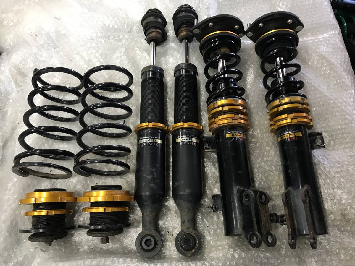 ミラ ムーブ コンテ タント ストリートスペックダンパー フルタップ 車