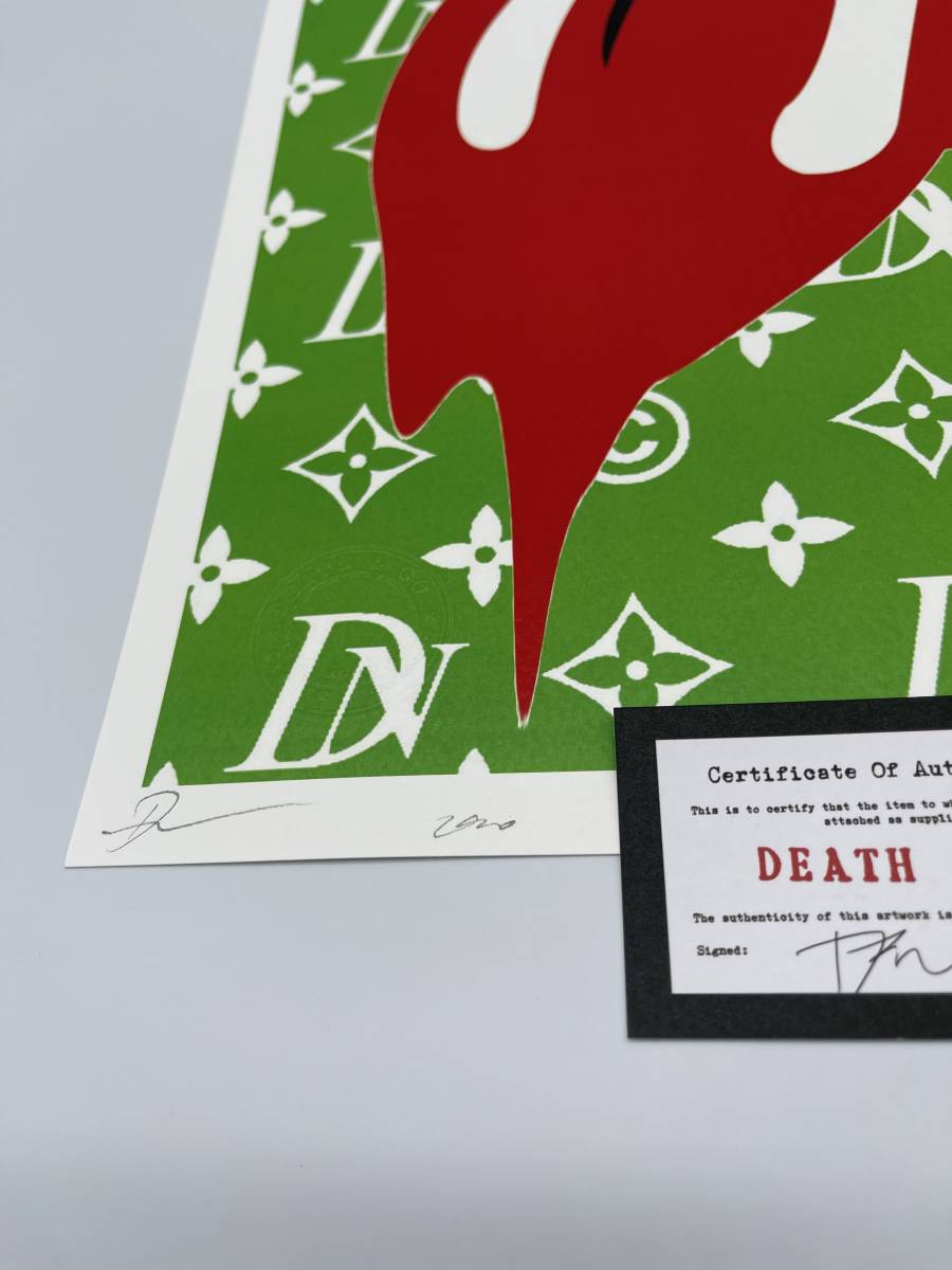 DEATH NYC 世界限定100枚 アートポスター LOUIS VUITTON ルイ