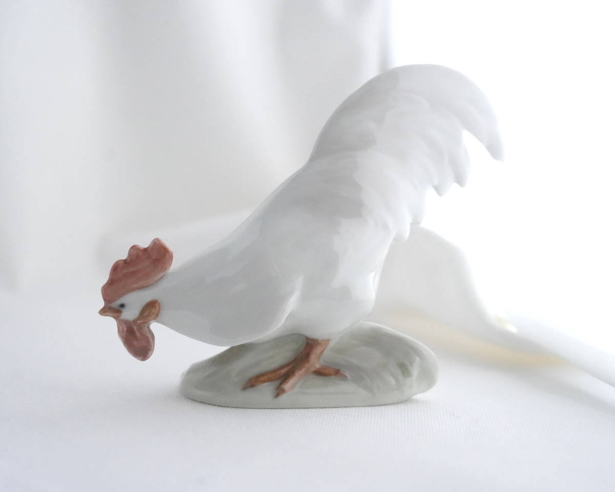 オールドマーク ビングオーグレンダール B&G 鶏 雄鶏 鳥 フィギュリン