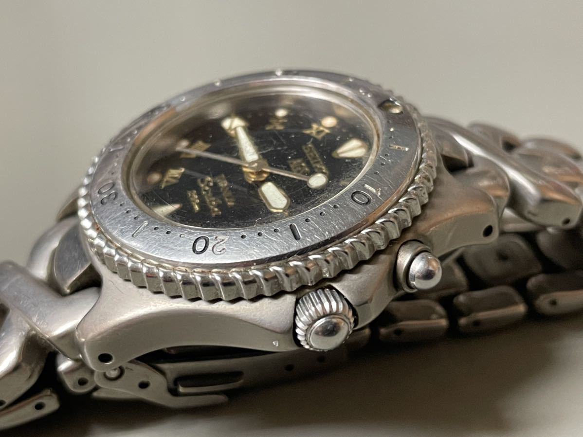 1円〜☆メンズ腕時計 セイコー SEIKO ダイバー SCUBA スキューバ AGS