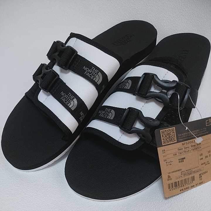 新品未使用(定価￥8580) THE NORTH FACE ノースフェイス ブラック×ホワイト size 28cm