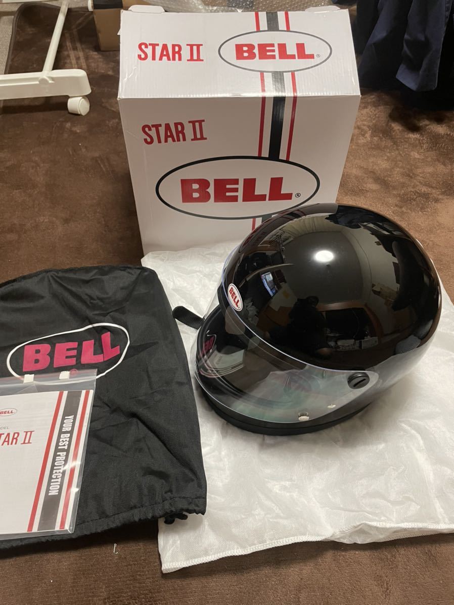 ベル☆BELL☆スター2☆復刻版☆正規品☆Mサイズ☆族ヘル☆美品☆ こ度