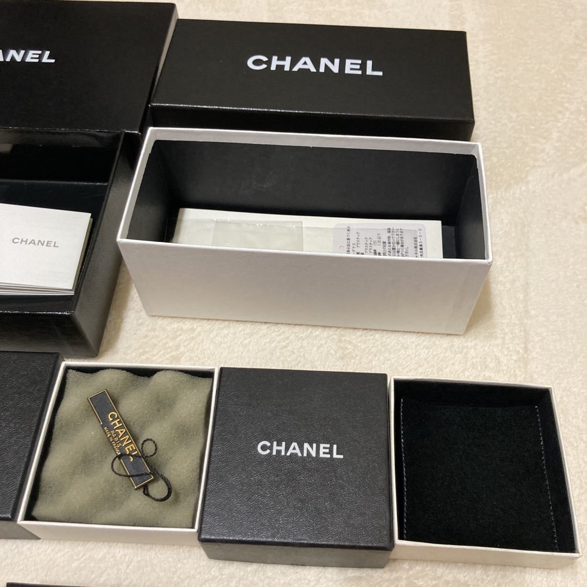 CHANEL空箱 空箱 空き箱 ボックス ピアスケース ピアスボックス