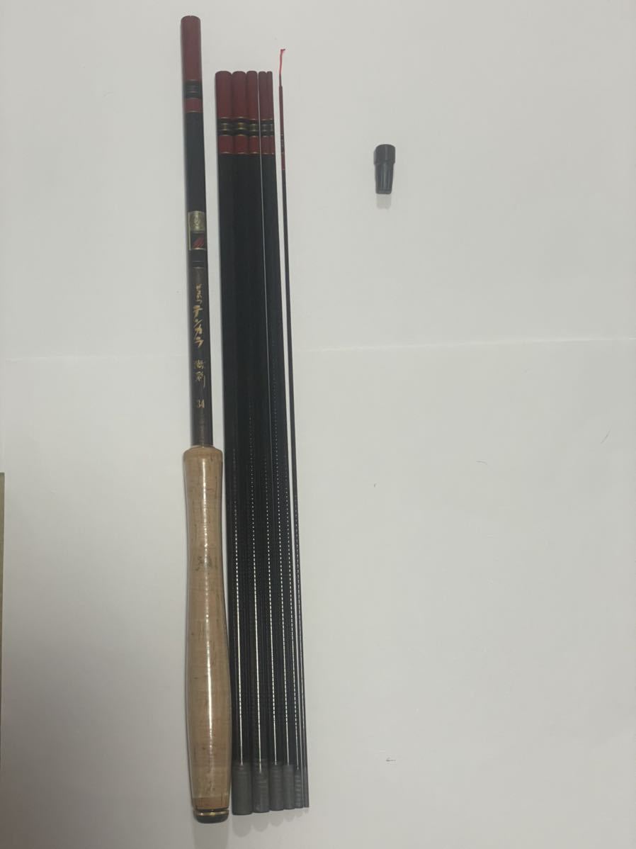 がまかつ テンカラ 微彩 34 税込 がまかつ テンカラ 微彩34 レア未使用品 渓流竿 フライ 【公式通販】