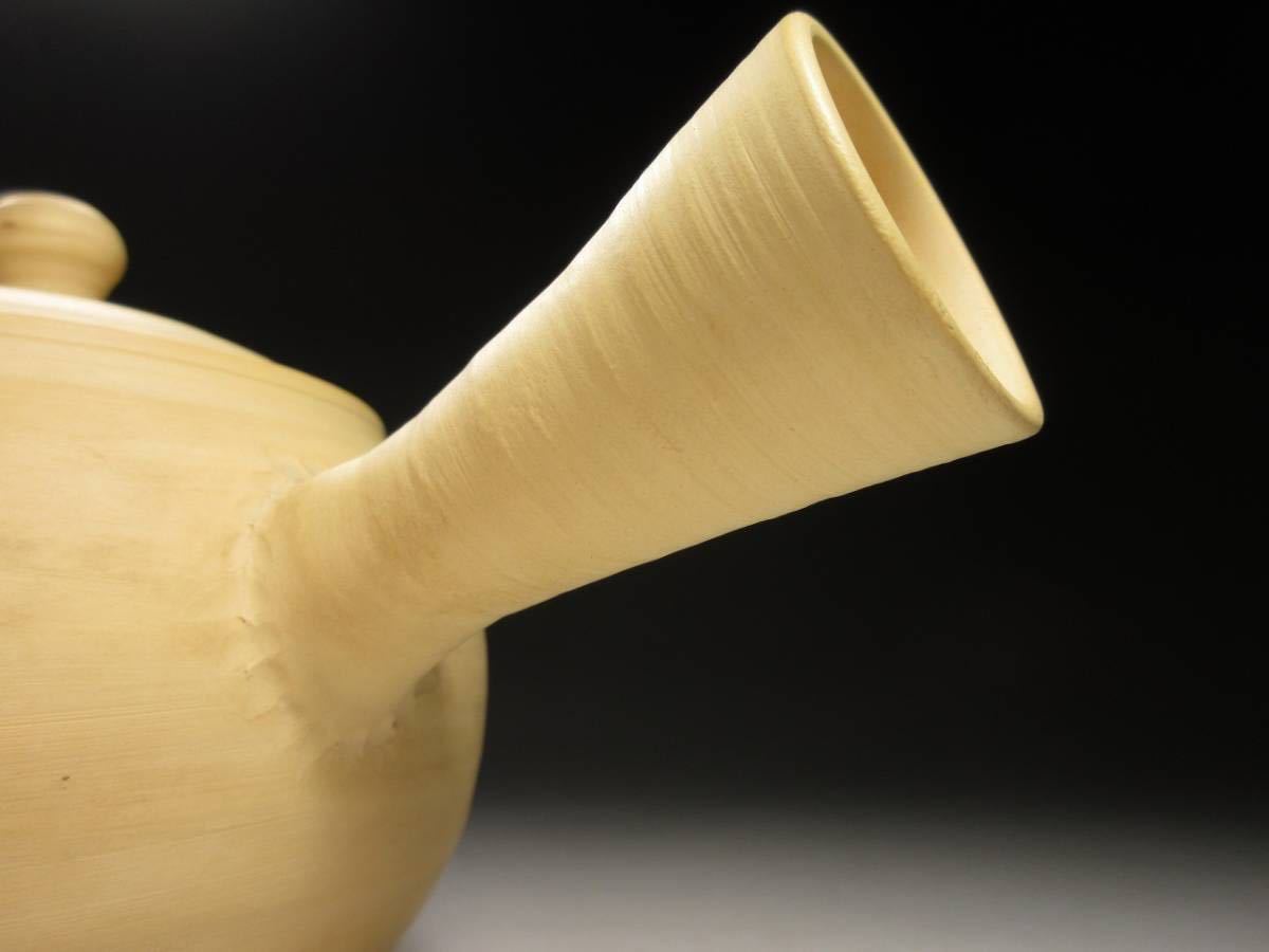 煎茶道具 横手 - 急須 常滑焼 Yahoo!オークション 白 ボーフラ（湯沸し
