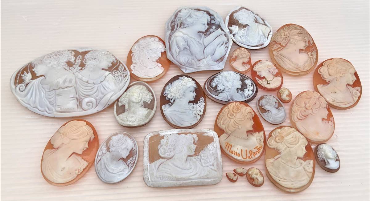 カメオ ストーン ヴィンテージ ルース まとめ売り 楽天市場】カメオ