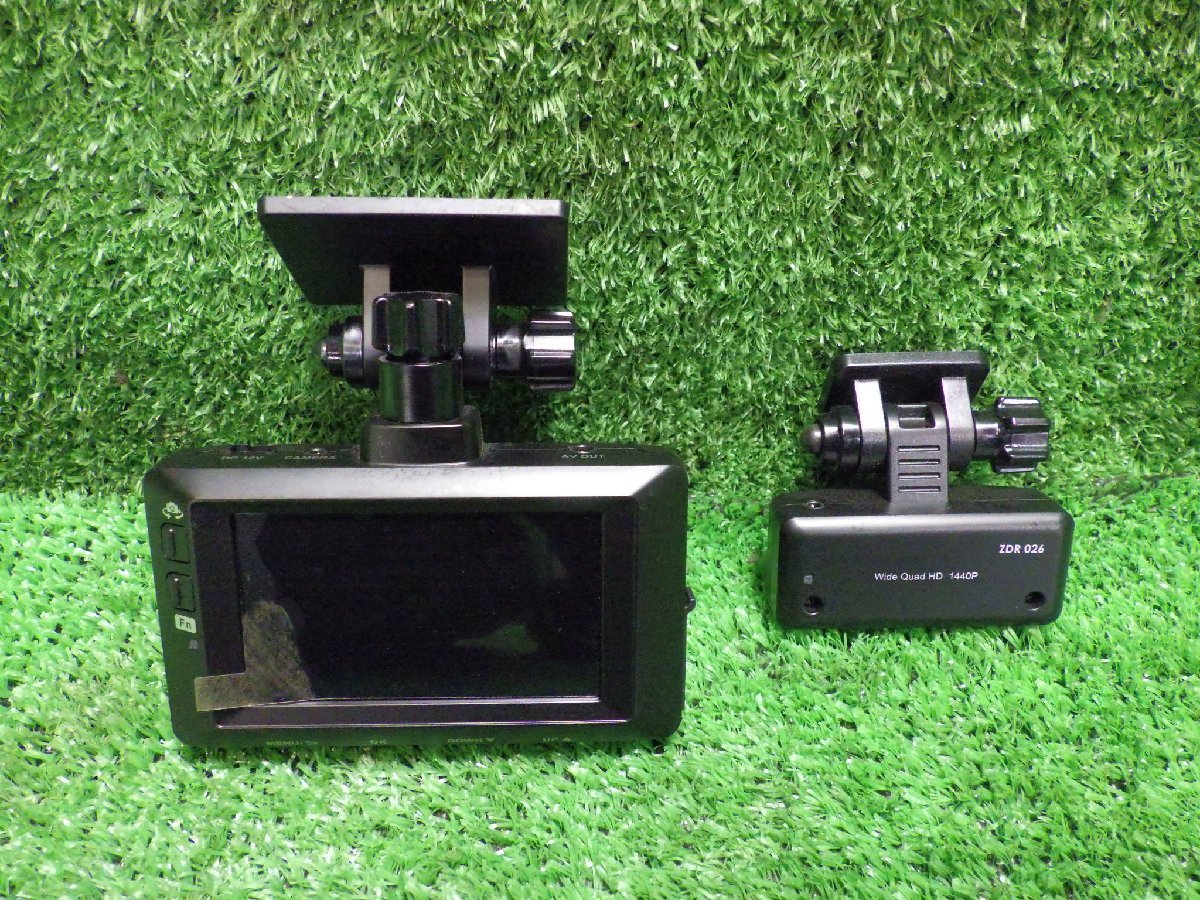 コムテック ZDR026 ドライブレコーダー 前後2カメラドライブレコーダー