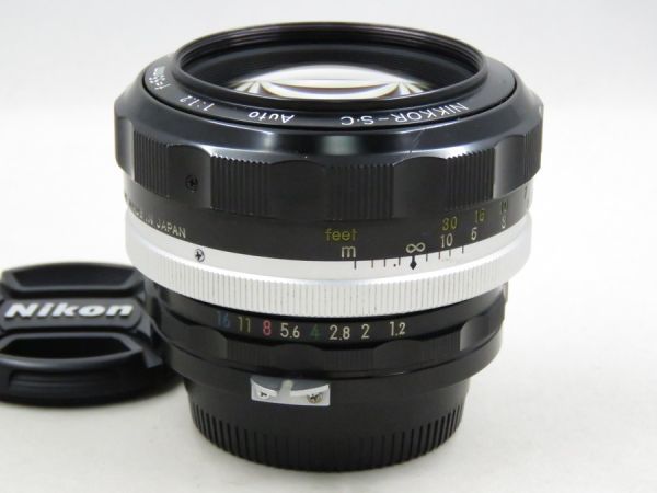 19621T1]☆超極上美品☆NIKON NIKKOR-S・C Auto 55mm F1.2 Nikon