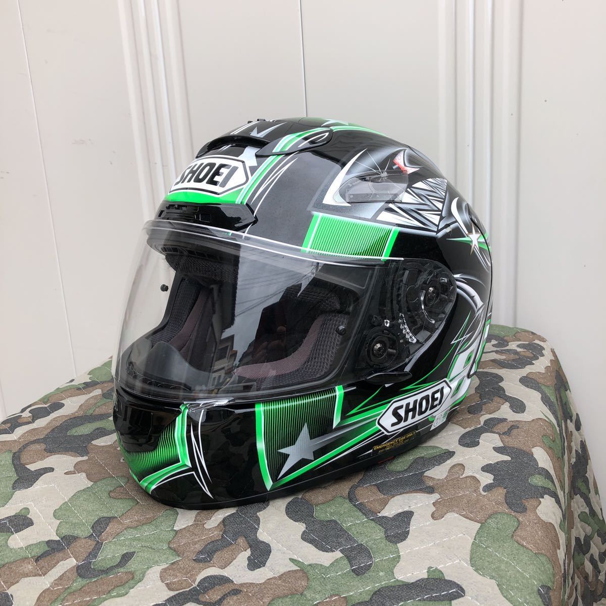  SHOEI X-TWELVE YANAGAWA エックストゥエルブ 柳川レプリカ(XLサイズ)｜売買されたオークション情報、yahooの商品情報をアーカイブ公開 - オークファン フルフェイス（オンロード用）