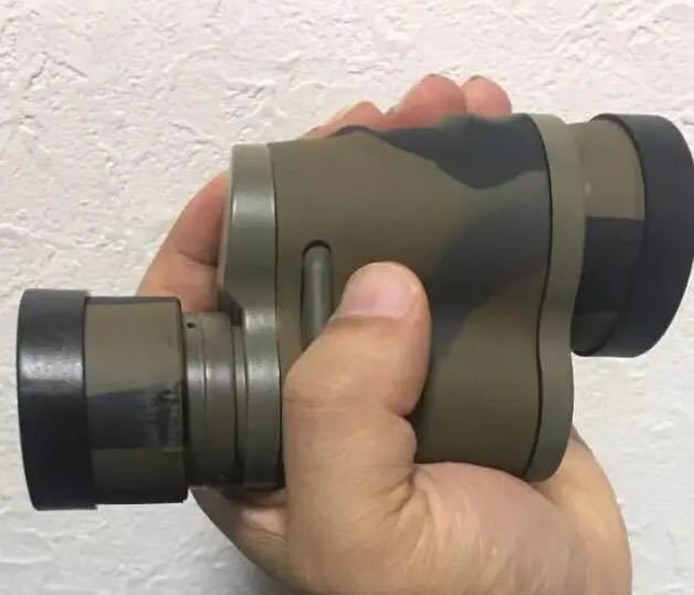 イラク戦争 米軍特殊部隊昼夜兼用砂漠迷彩単眼鏡 鮮明 新品イラク戦争 有志連合軍/米軍特殊部隊用昼夜兼用砂漠迷彩単眼鏡 官