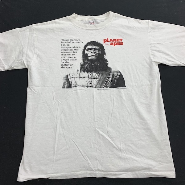 Planet Of The APE Tシャツ 90s ヴィンテージ コピーライト 猿の惑星 