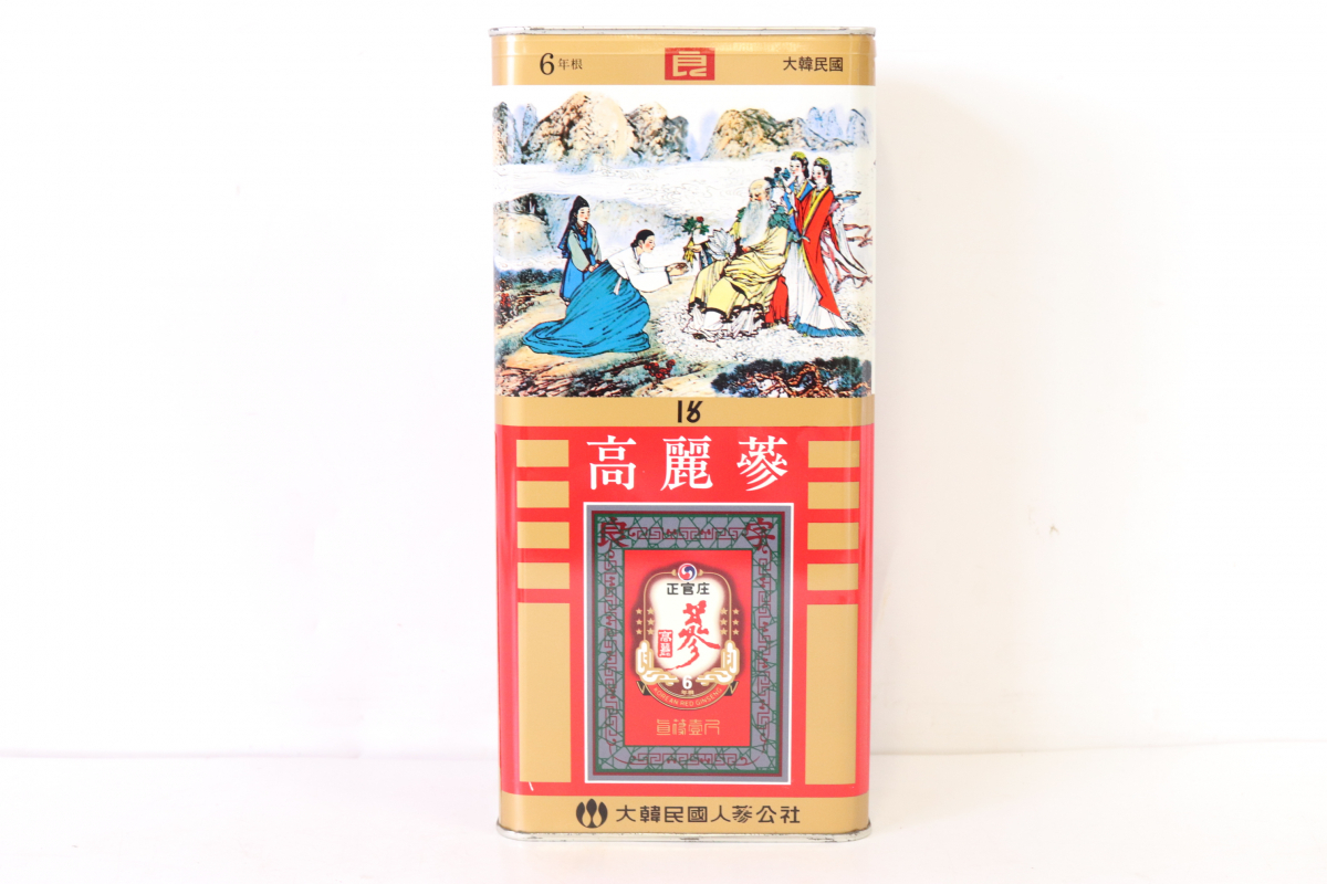 ト葛】 高麗人参 正官庄 6年根 600g 紅蔘 KOREAN RED GINSENG 高麗人蔘 