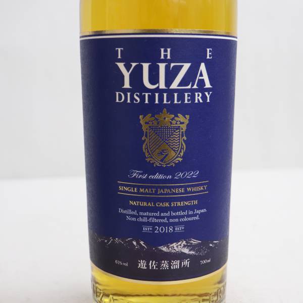 遊佐 First edition 2022 700ml 新品未開栓 遊佐蒸溜所 THE YUZA