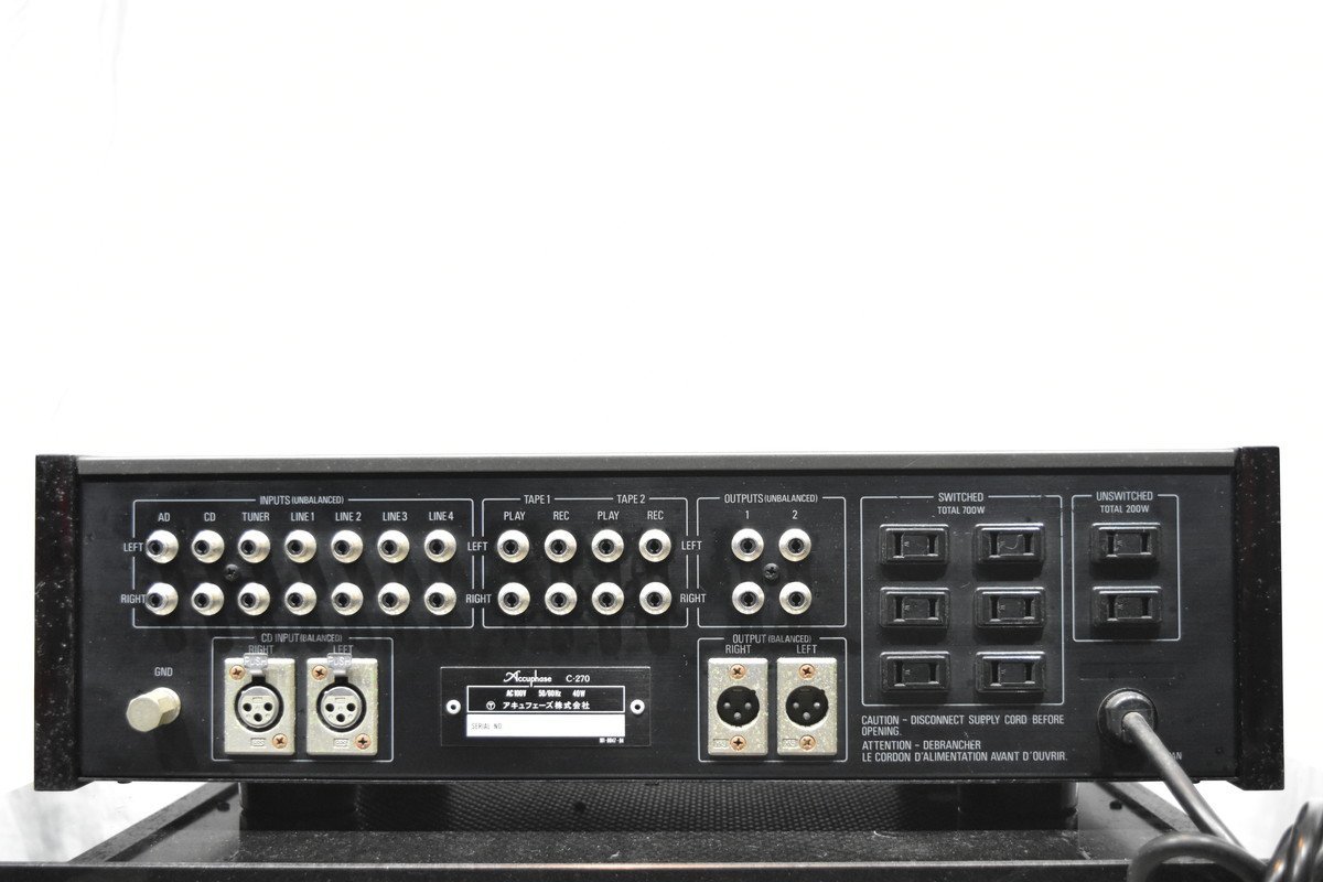 Accuphase C-270 コントロールアンプ アキュフェーズ Accuphase C-270