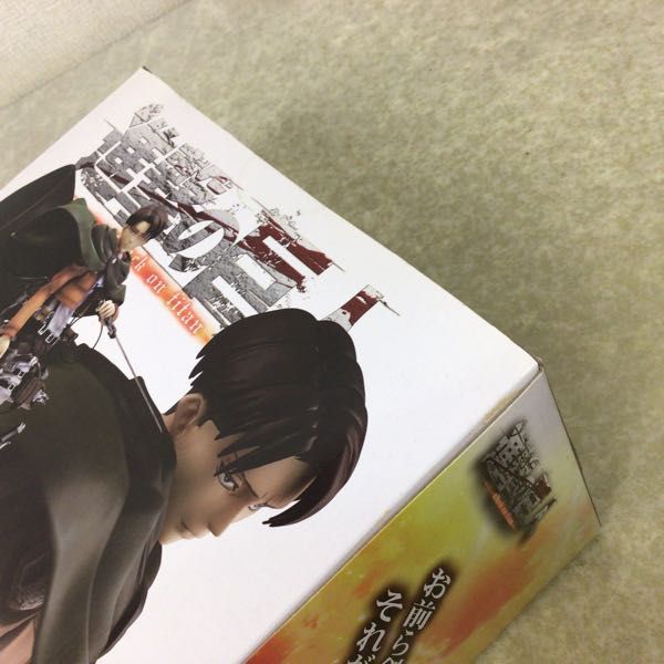 買取C賞 リヴァイ フィギュア～心臓を捧げよ～ 一番くじ 進撃の 1円～ 未