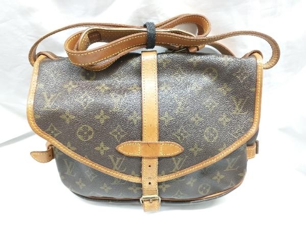 LOUIS VUITTON M42256 ソミュール30 モノグラム ショルダーバッグ 店舗 