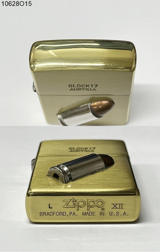 ☆Zippo ジッポー 9mmブラスS/T GLOCK17 AUSTRIA 弾丸 銃弾 1996 ☆Zippo ジッポー 9mmブラスS/T GLOCK17 AUSTRIA 弾丸 銃弾 1996