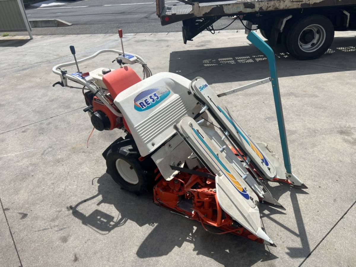 農業 クボタ バインダー RE 2条刈り 稲刈機 農業機械