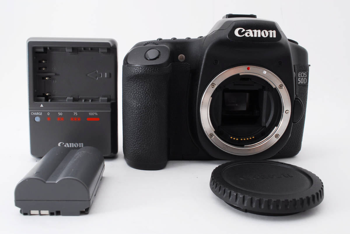 ☆動作良好☆ Canon キャノン EOS 50D デジタル一眼レフカメラ ダブル