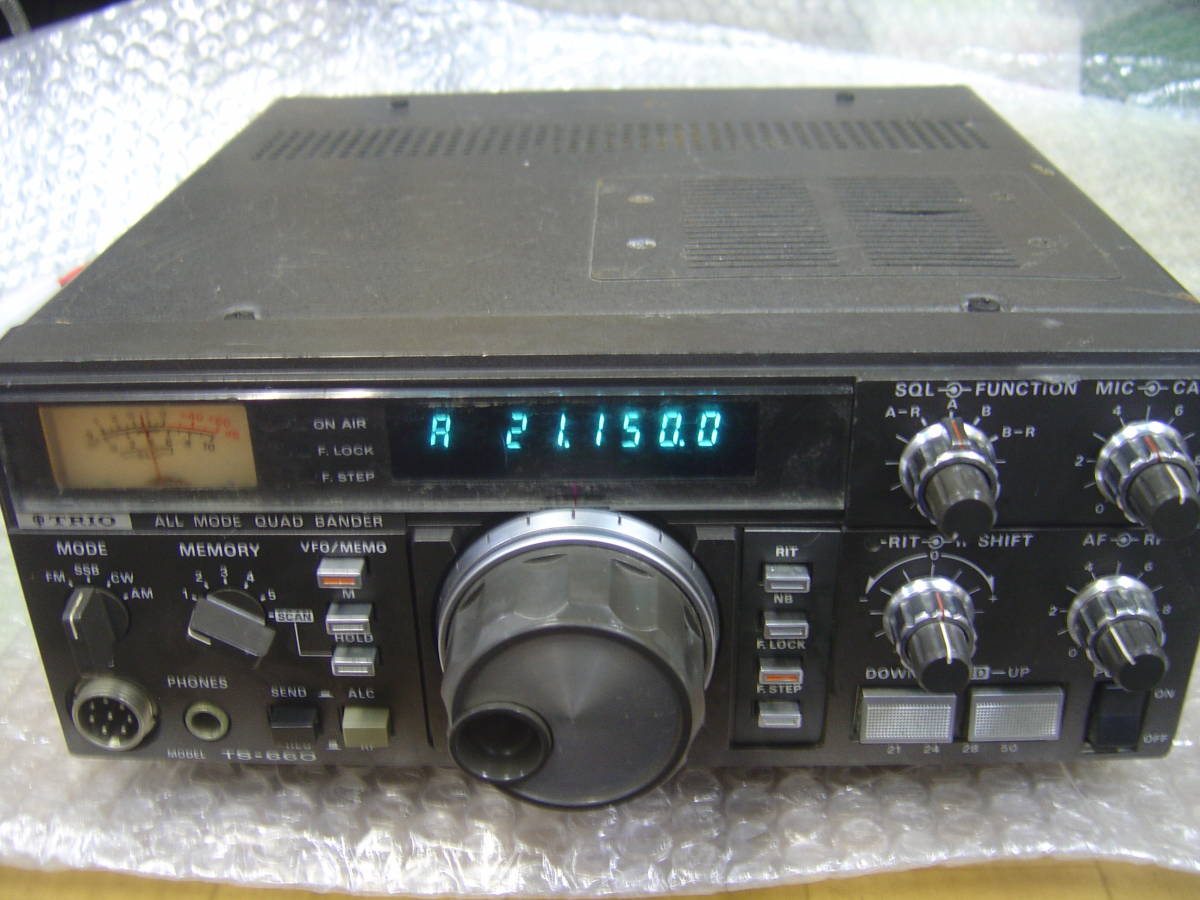 ジャンク　TRIO TS-660 TRIO TS－660 ジャンク品 TRIOTS－660ジャンク