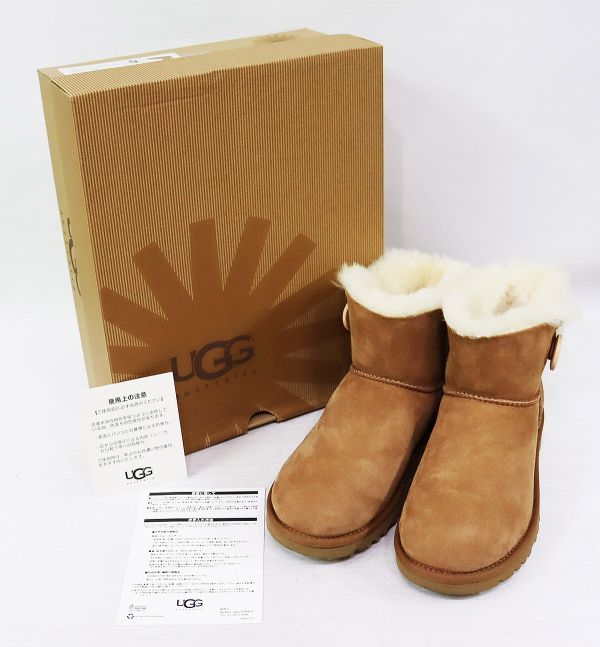 定番，新作 UGG アグ WOMENS MINI BAILEY BUTTON / ウーマン ミニベイリーボタン #3352 品 チェスナット23cm(US5以下)｜売買されたオークション情報、yahooの商品情報をアーカイブ公開 - オークファン 女性用