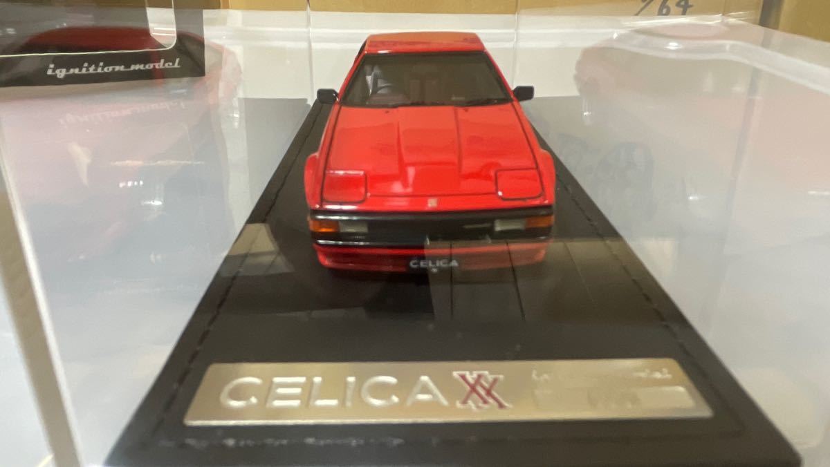 イグニッションモデル 1/43 セリカ XX 2800GT A60 ホワイト/ガン