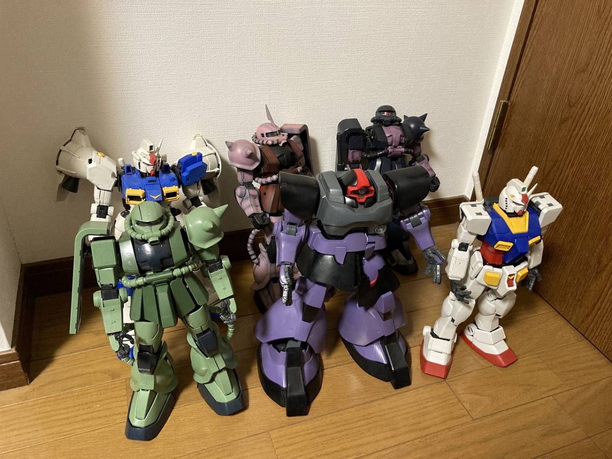 ガンダム プラモデル完成品 ジャンク品 HG 機動戦士ZZガンダム ザクIII