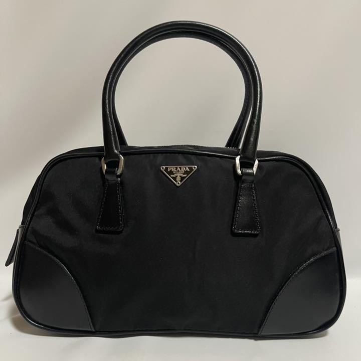 希少】PRADA プラダ ナイロン ミニ ハンドバッグ ミニ ボストンバッグ 