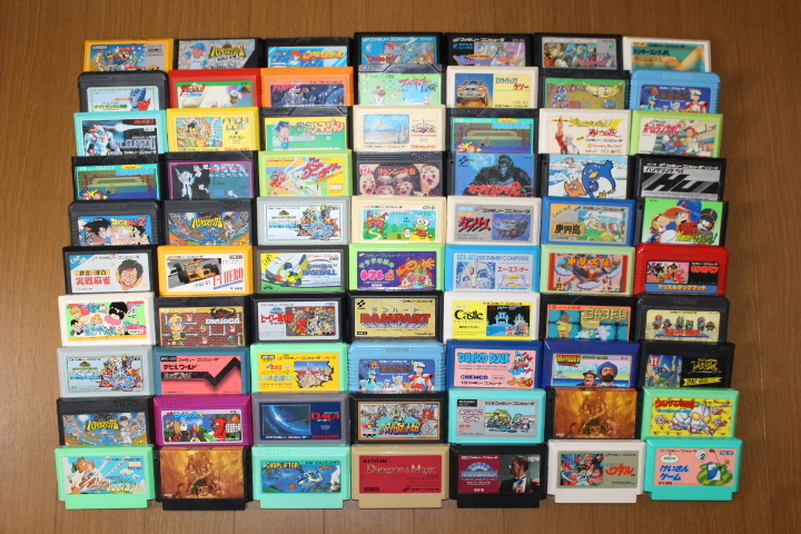 ☆送料無料☆FC☆ファミコンソフト 145本 まとめ売り ファミコン