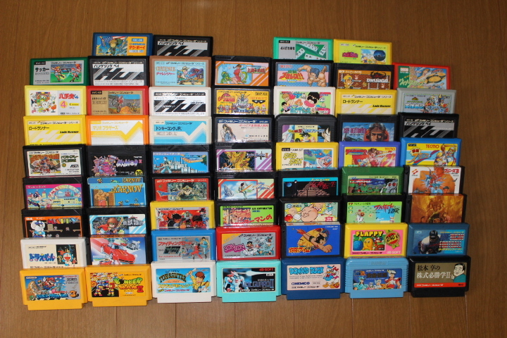 ☆送料無料☆FC☆ファミコンソフト 145本 まとめ売り ファミコン