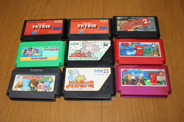 ☆送料無料☆FC☆ファミコンソフト 145本 まとめ売り ファミコン