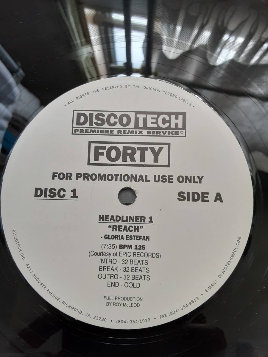 ★★★DISCO TECH FORTY ３枚組　曲目シートあり★★★　THEY ONLY COME OUT NIGHT 収録　DISCO