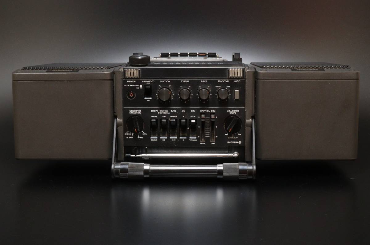 HITACHI 日立 PERDISCO パディスコ ラジカセ TRK-9050