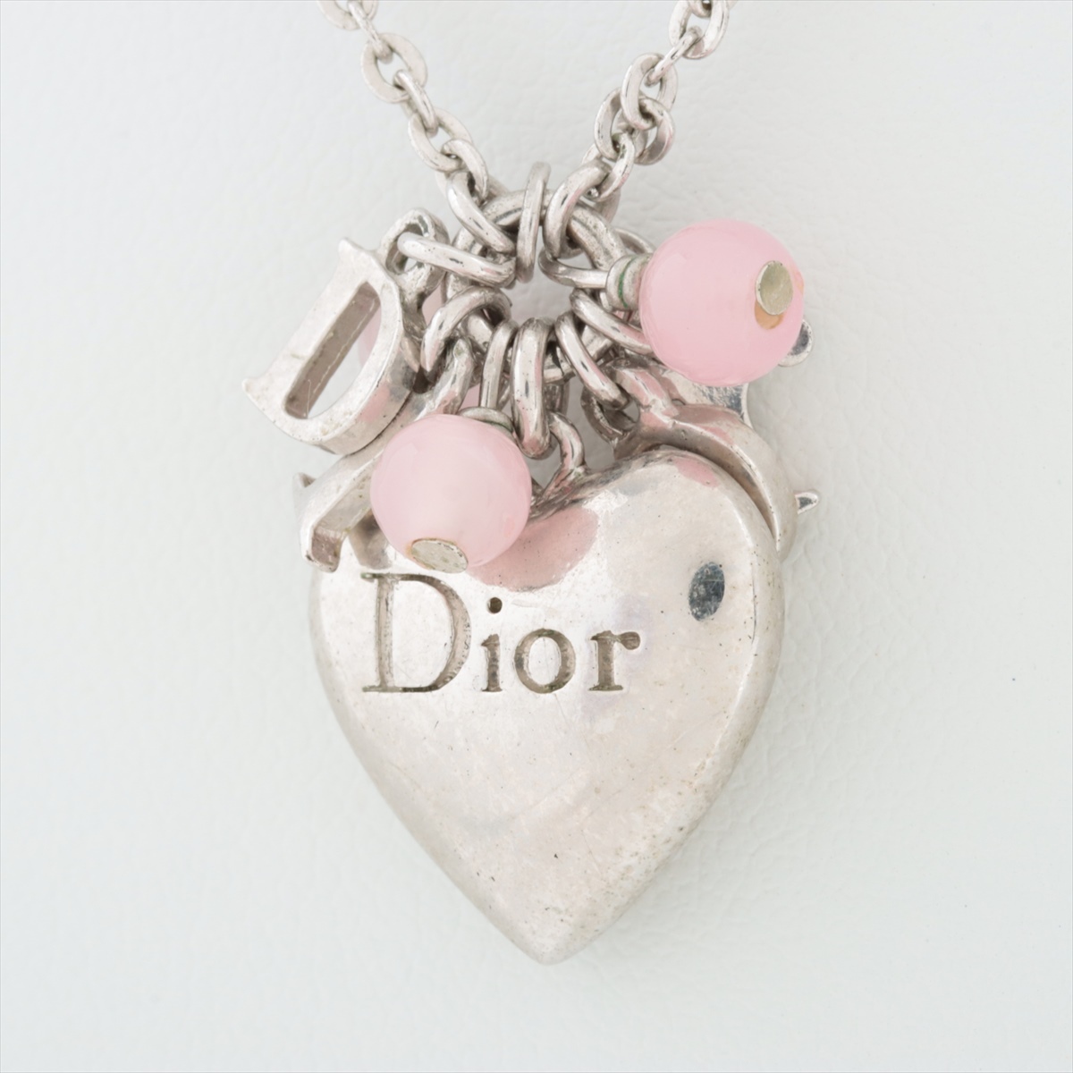 ☆Christian Dior クリスチャン ディオール ハート型 ネックレス 
