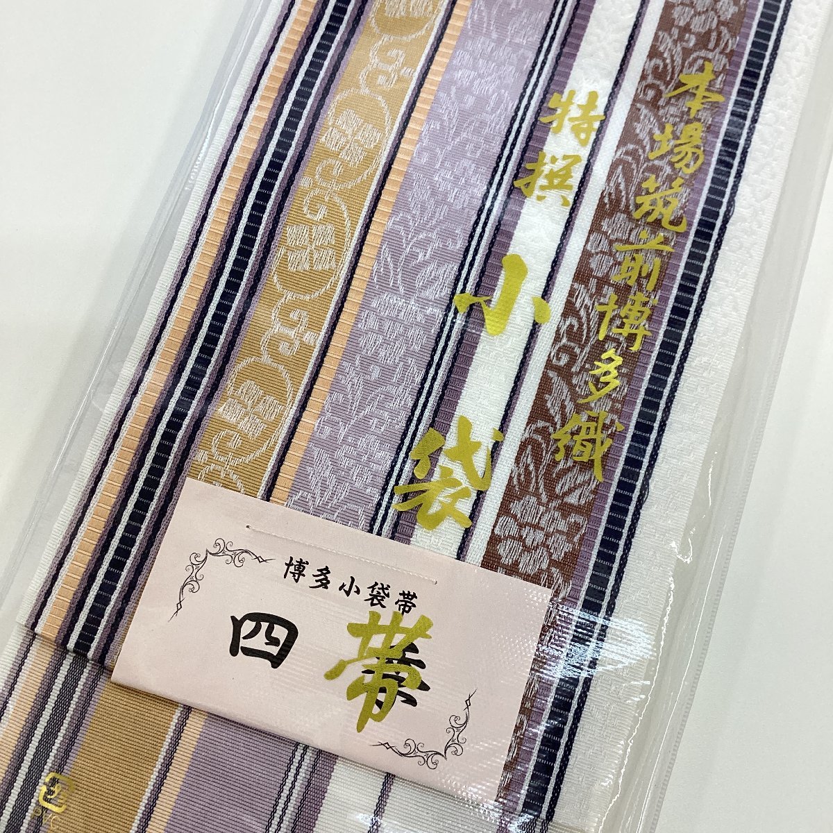 逸品 金糸 唐織 平和屋 正絹 六通柄袋帯 平和屋着物◎佐賀錦 金銀糸 