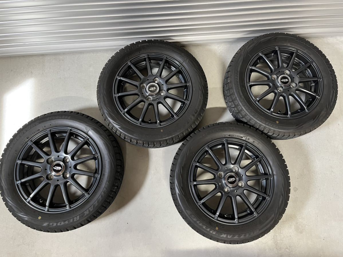 爆買い スタッドレスタイヤ ホイール ブリジストン REVO GZ 155/65R14 weds tead12(スタッドレスタイヤ)｜売買されたオークション情報、yahooの商品情報をアーカイブ公開 - オークファン 4穴