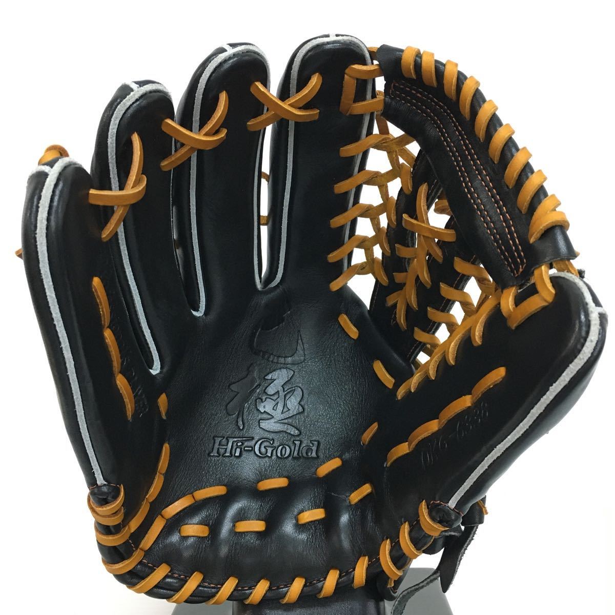 ハイゴールド 大人用 硬式用 外野 野球 グローブ 即使用可能 215 G-2436 ハイゴールド Hi-Gold 己極 軟式 OKG-6338 外野手用 グラブ