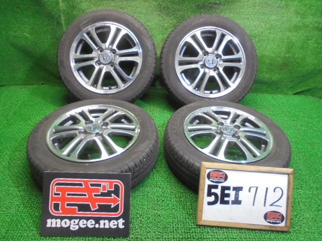 【定番，100%新品】 5EI712BC4 2021年製 155/65R14 ダンロップ ENASAVE EC204 夏タイヤ+ホンダ純正14インチアルミホイール4本セット N-BOX(ラジアルタイヤ)｜売買されたオークション情報、yahooの商品情報をアーカイブ公開 - 4穴