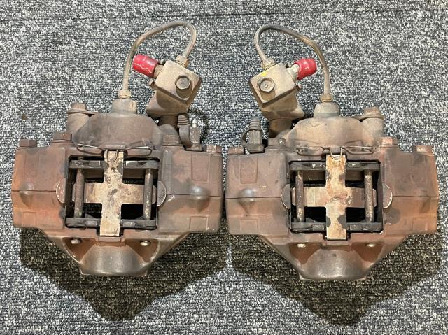 スカイライン E-ECR33 純正 リア ブレーキキャリパー 左右セット 動作