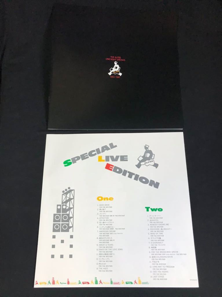 THE ALFEE『ONE NIGHT DREAMS 1983-1987』限定盤 ONE NIGHT