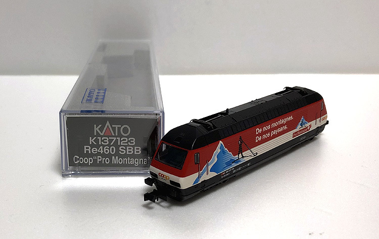 SBB Pro K137123 KATO Montagna Re460 - Coop COOP 0 Re4&frasl;4 再入荷 Nｹﾞｰｼﾞ Kato 鉄魂模型 |