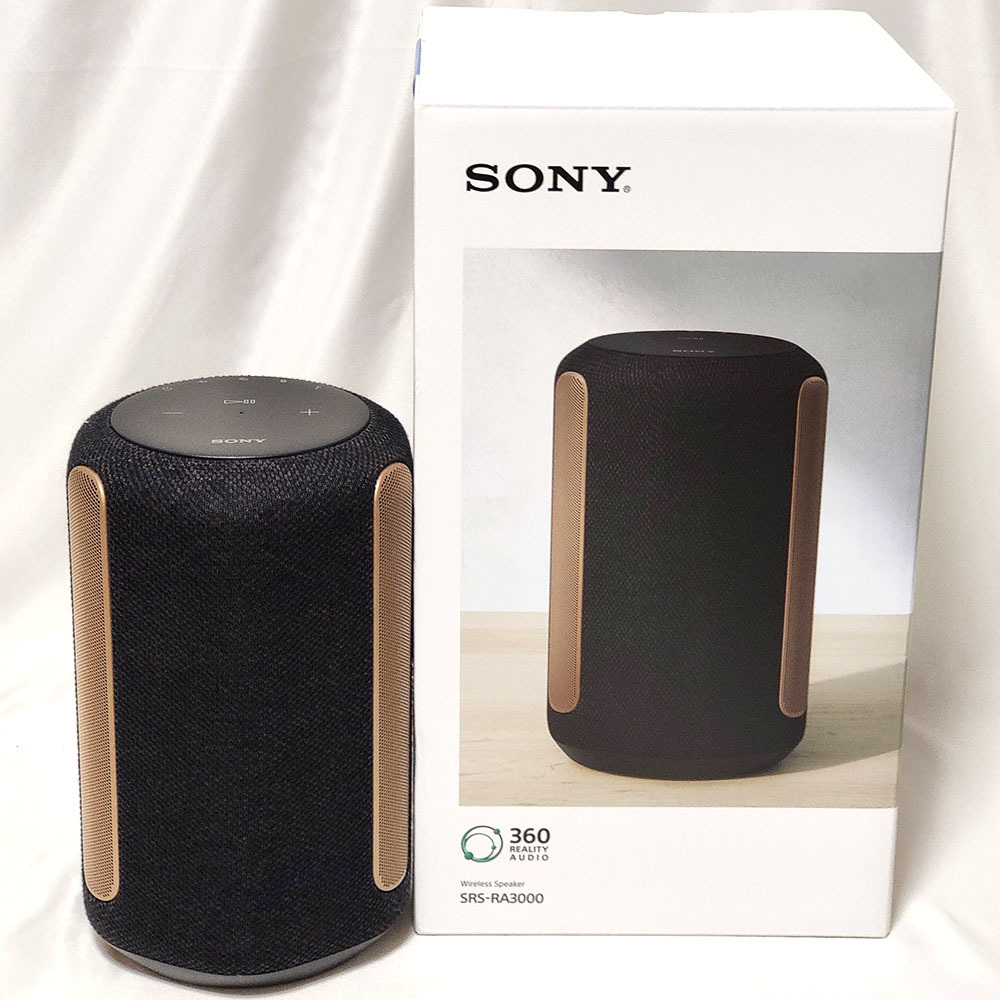 ◇超美品◇SONY SRS-RA3000 Black◇360 Reality Audio対応，Chromecast