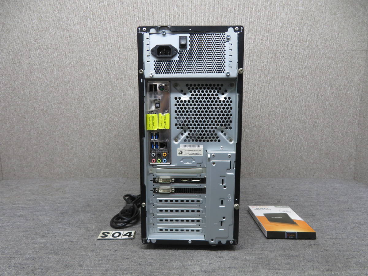 秒速起動Core i7 第4世代 / 16GB / 新品・爆速SSD 512GB + 1000GB★究極PC 自作PC ★GTX 660★Windows10★Office付★USB3.0◆値下げ。即決